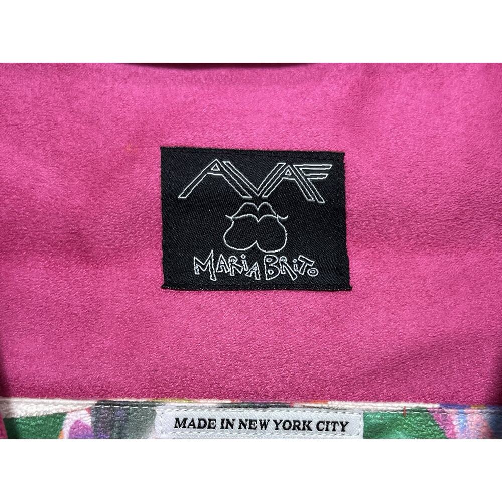 AVAF x Maria Brito Clutch Handbag Multicolor NYC Pop Streetwear Artsy Festival - Picture 8 of 9